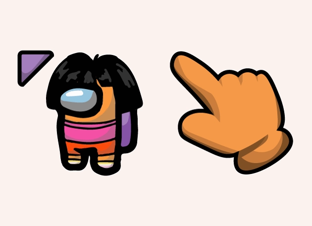 Dora Impostor Among Us Cursor