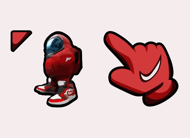 Drip Impostor Among Us Cursor