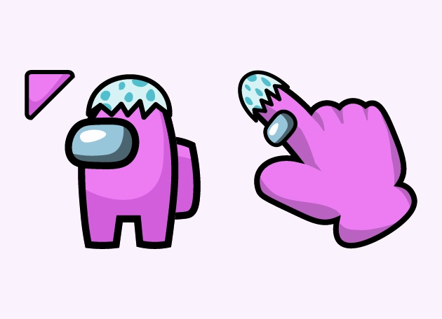 Eggscellent Impostor Among Us Cursor