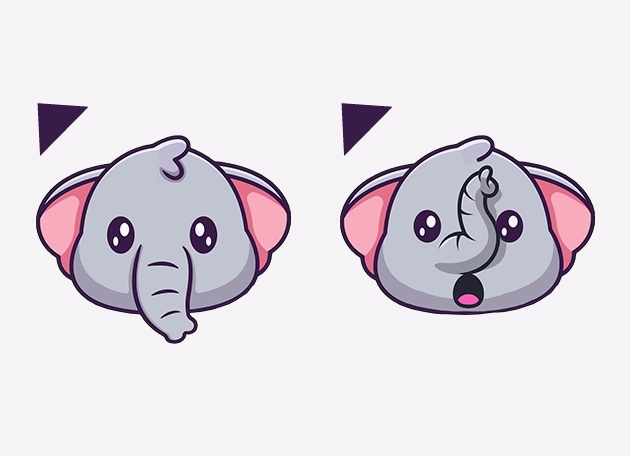 Elephant Cute Animal Cursor