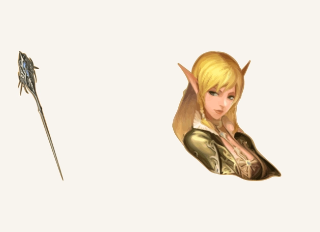 Elven Female Cursor