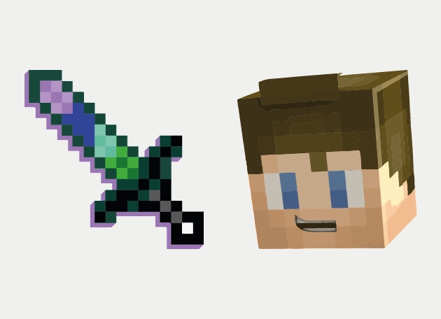 Ender Sword Minecraft Cursor
