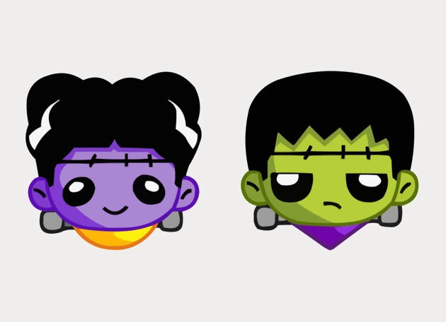 Frankenstein and his Bride Cursor