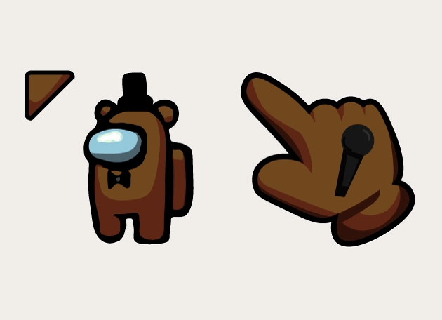 Freddy Impostor Among Us Cursor