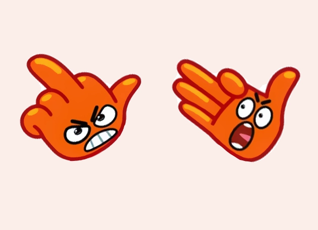 Fuck Off Finger Hand, Middle finger Cursor