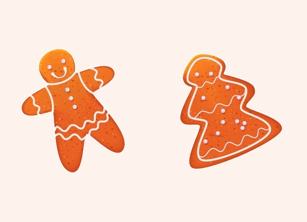 Gingerbread Сookies Eats And Drinks Cursor