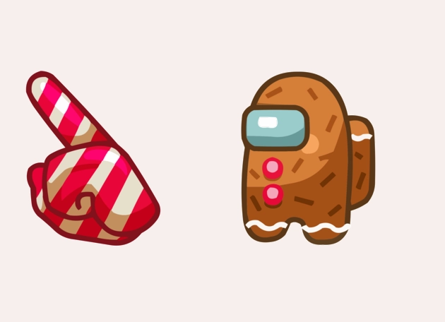 Gingerbread Man Among Us Cursor