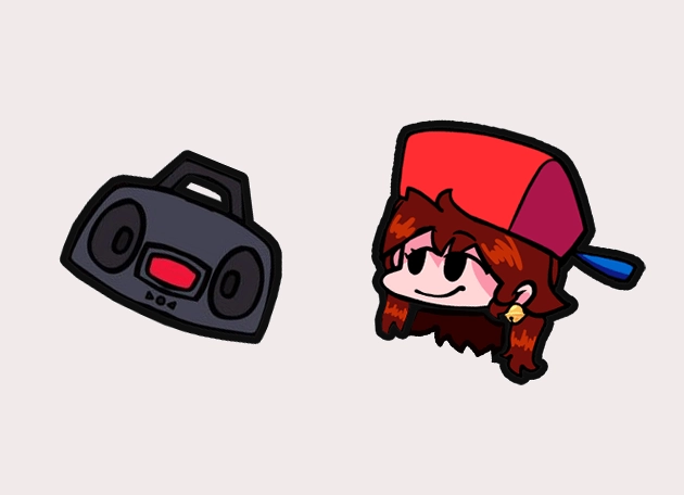 Girlfriend Rapper Night Funkin Cursor