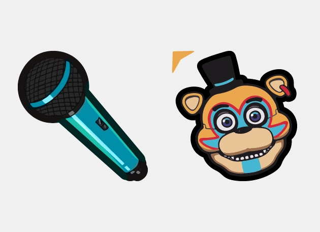 Glamrock Freddy Five Nights at Freddy’s Cursor
