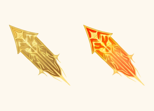 Gold Pointer Fantasy Cursor