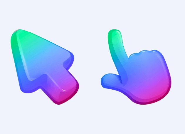 Gradient Color Cursor