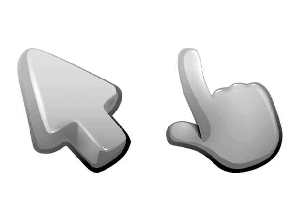 Gray Color Cursor