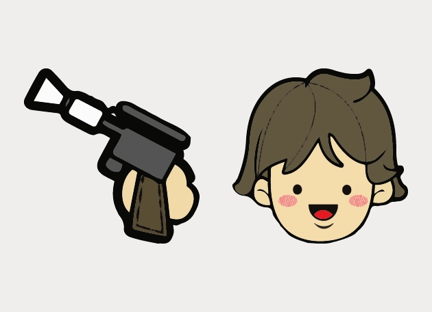 Han Solo Star Wars Cursor