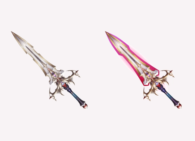 Heavenly Shining Sword Fantasy Cursor