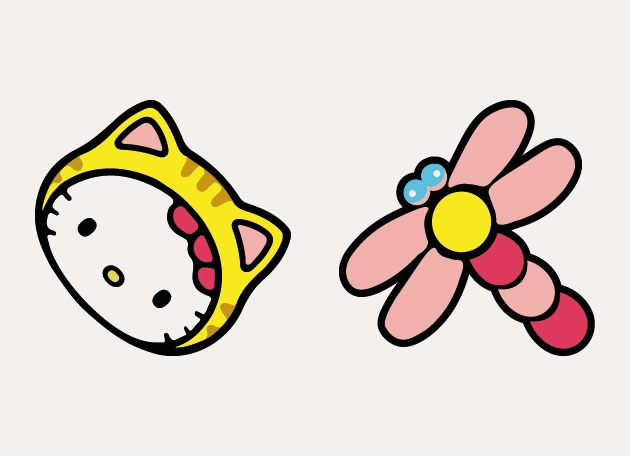 Hello Kitty And The Dragonfly Cursor