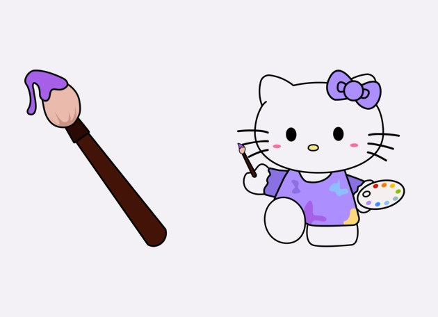 Hello Kitty Artist Cursor