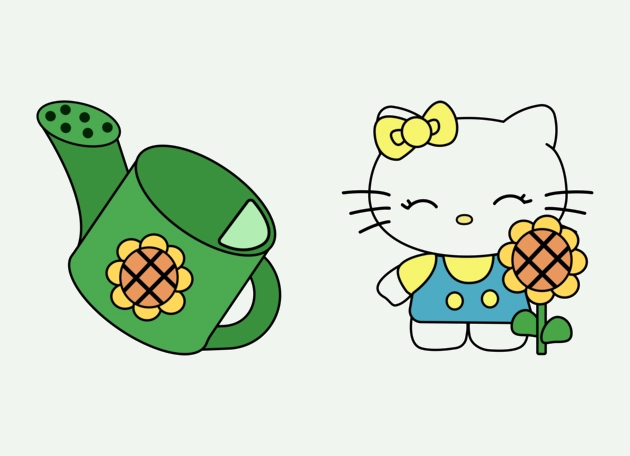 Hello Kitty Gardener Cursor