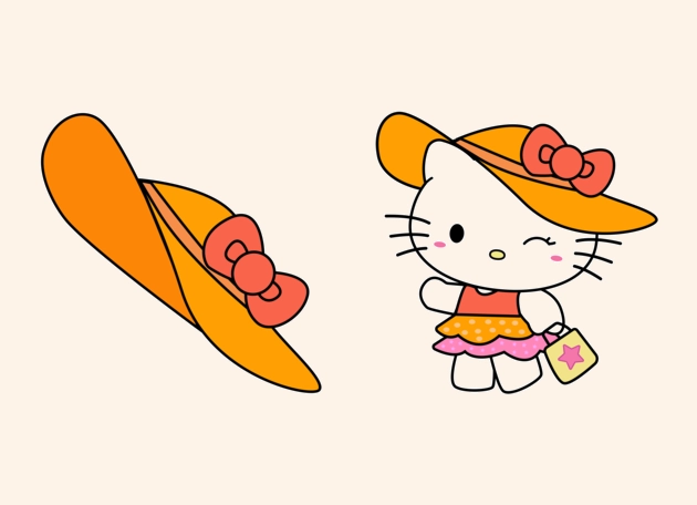 Hello Kitty Shopping Cursor