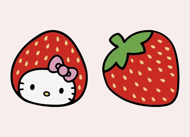 Hello Kitty Strawberry Cursor