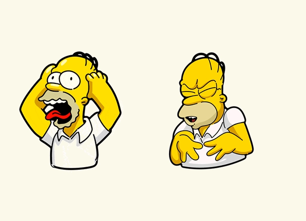 Homer Simpson Doh Douh Cursor