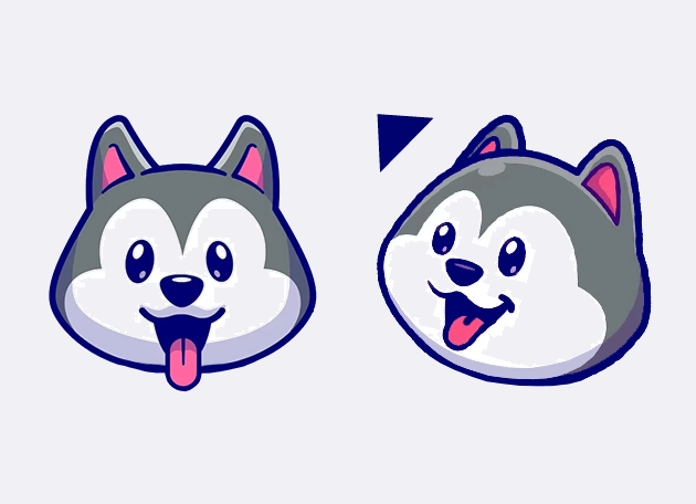 Husky Dog Cute Animal Cursor