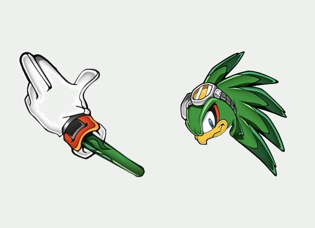 Jet the Hawk Sonic Cursor