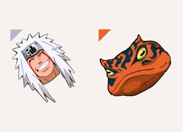 Jiraya Naruto Cursor