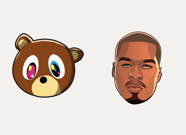 Kanye West Hip-Hop Rappers Cursor