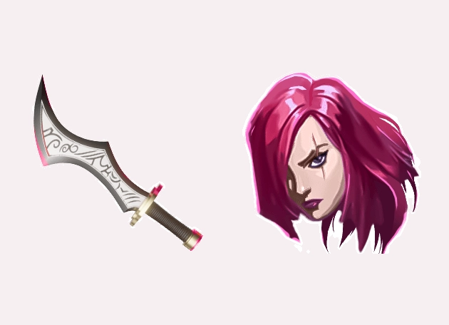 Katarina League of Legends Cursor