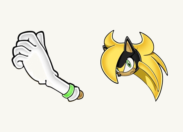 Kate The Hedgehog Sonic Cursor
