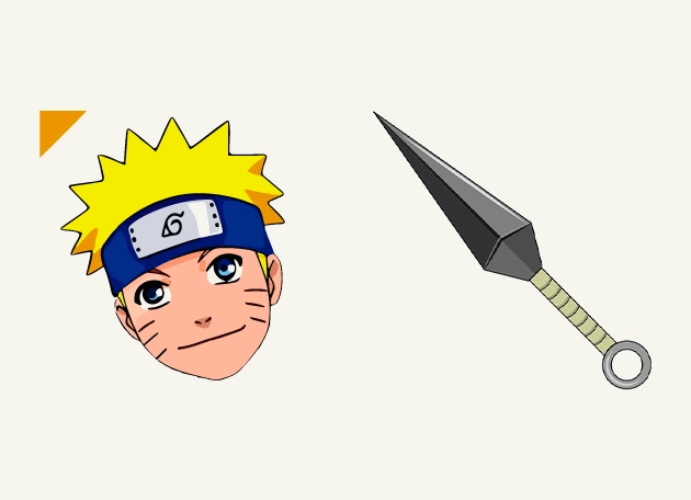 Kunai Naruto Cursor