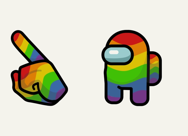 LGBT Among Us Cursor