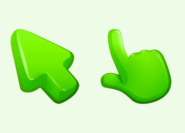 Lime Color Cursor
