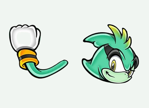 Mady The Chameleon Sonic Cursor