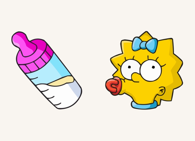 Maggie Simpson Cursor
