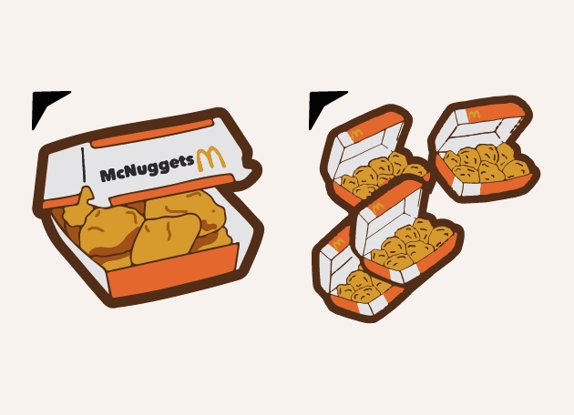 Mc Nuggets Eats And Drinks Cursor
