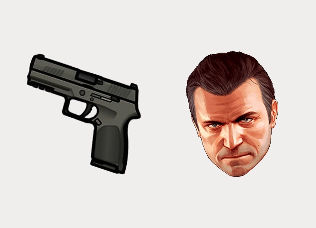 Michael De Santa GTA Cursor