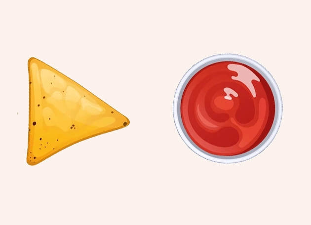Nacho Chips And Sauce Eats And Drinks Cursor
