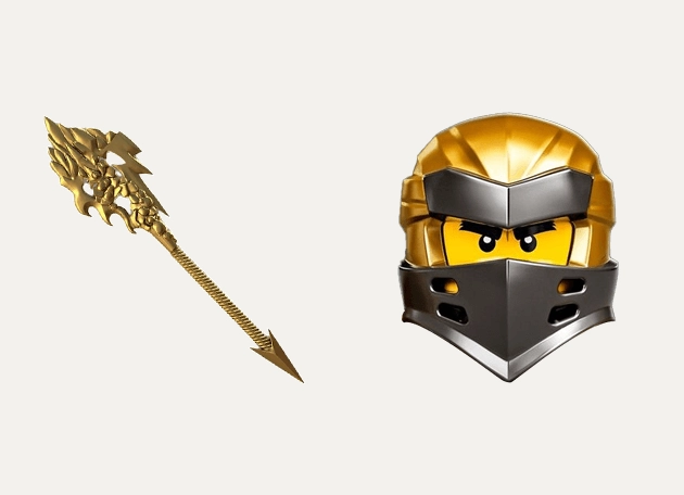 Ninjago Gold Mask Lego Cursor