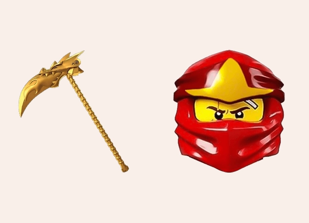 Ninjago Kai Red Mask Lego Cursor