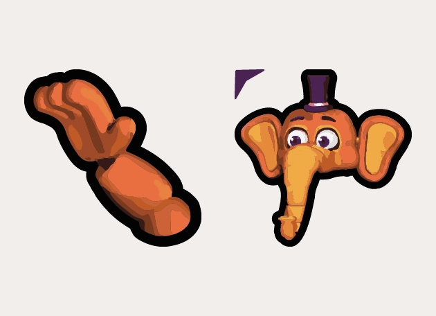 Orville Elephant Five Nights at Freddy’s Cursor