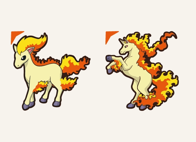 Ponyta Pokemon Cursor