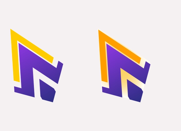 Purple Graphic Arrow Cursor