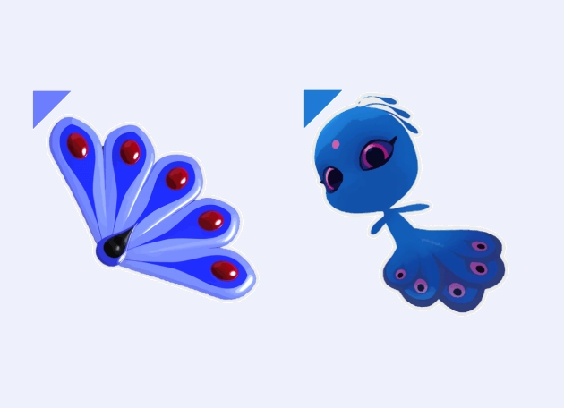 Purple Kwami Miraculous Tales Of Ladybug & Cat Noir Cursor