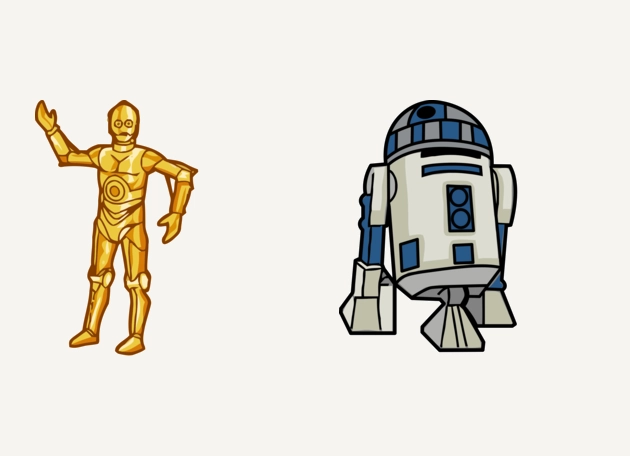 R2-D2 and C-3PO Cursor