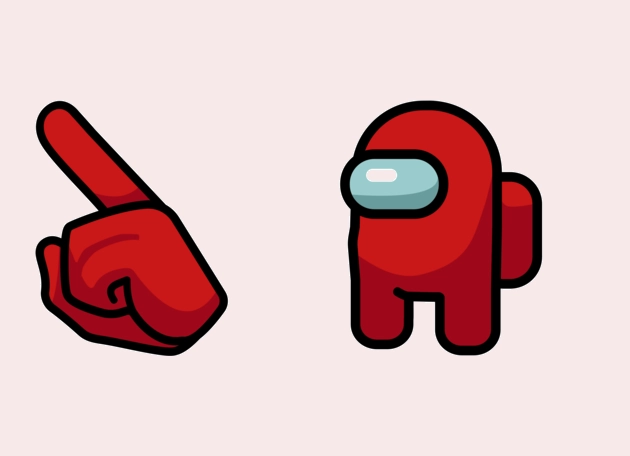 Red Among Us Cursor
