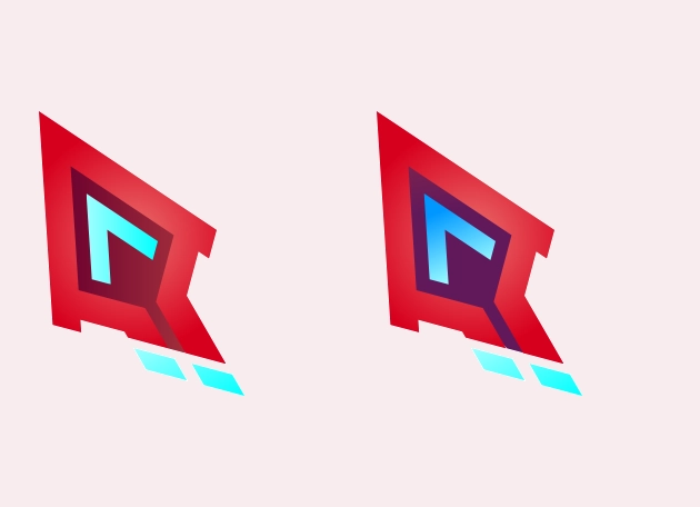 Red Graphic Arrow Cursor