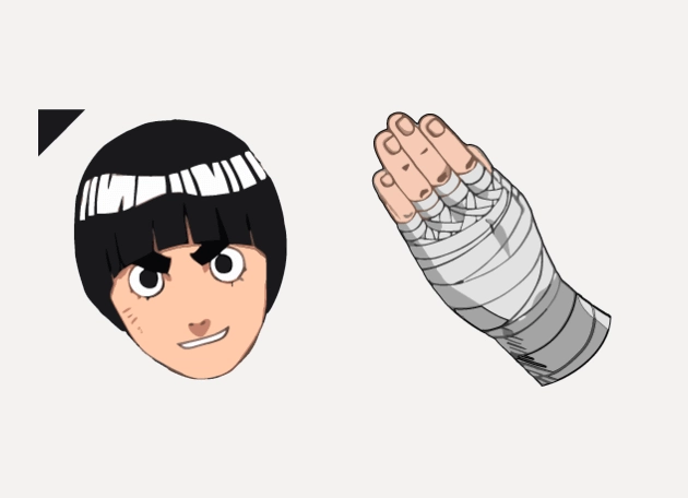 Rock Lee Naruto Cursor