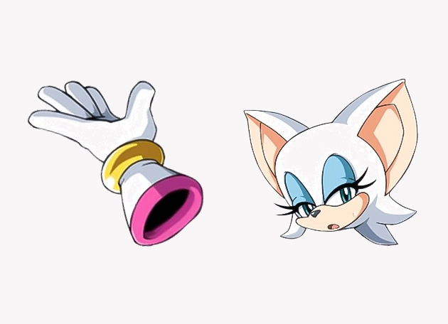 Rouge the Bat Sonic Cursor