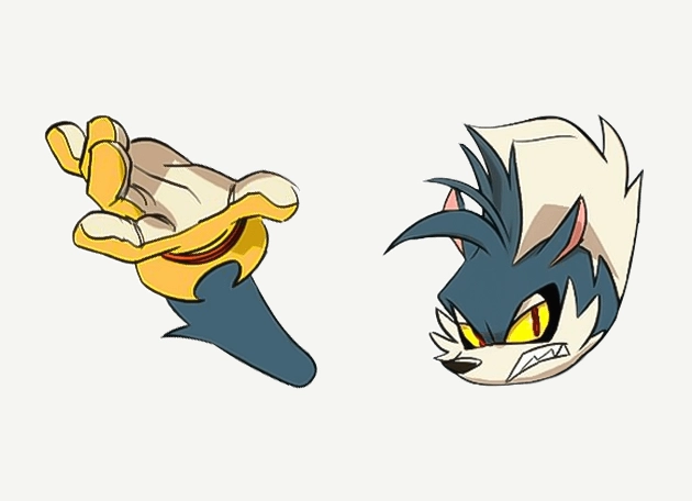 Rough the Skunk Sonic Cursor